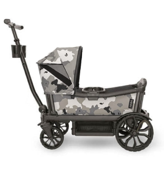 Veer Cruiser Stroller Wagon + Canopy Bundle - Ice Camo/Ice Camo - CRU-CSID-ICE-CCAN-ICE