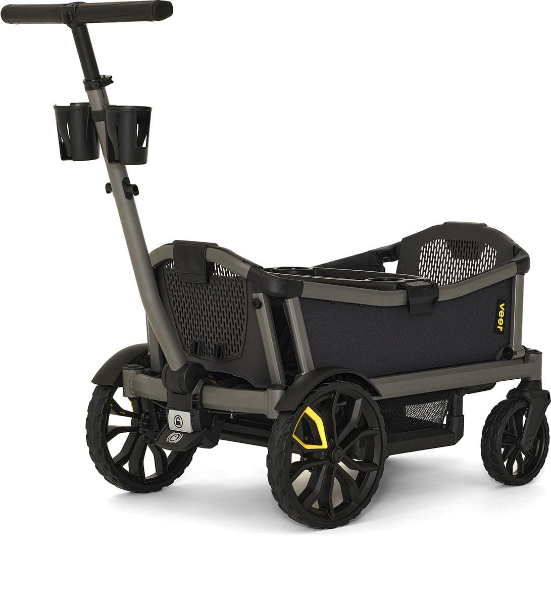 Veer OPEN BOX Cruiser City (2 Seater) Stroller Wagon - Grey - CRU-CITY-OB