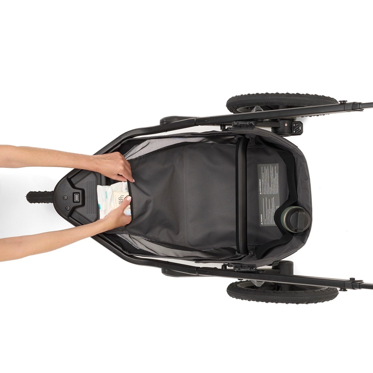 Veer Switch&Jog Luxe Stroller Bundle with Neoprene Kit - Black Onyx (One Box) - BOX-SNJ-NEO-BONX
