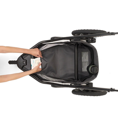 Veer Switch&Jog Luxe Stroller Bundle with Neoprene Kit - Black Onyx (One Box) - BOX-SNJ-NEO-BONX