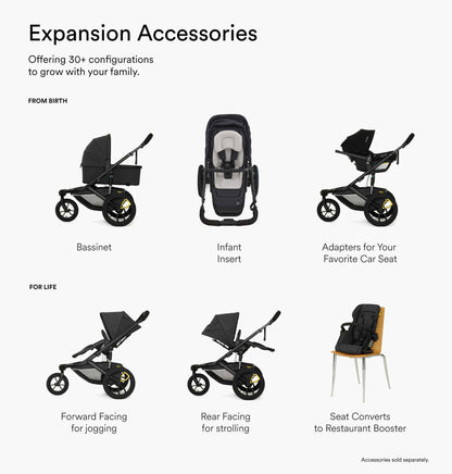 Veer Switch&Jog Luxe Stroller Bundle with Neoprene Kit - Natural - BUN-SNJ-NEO-NAT