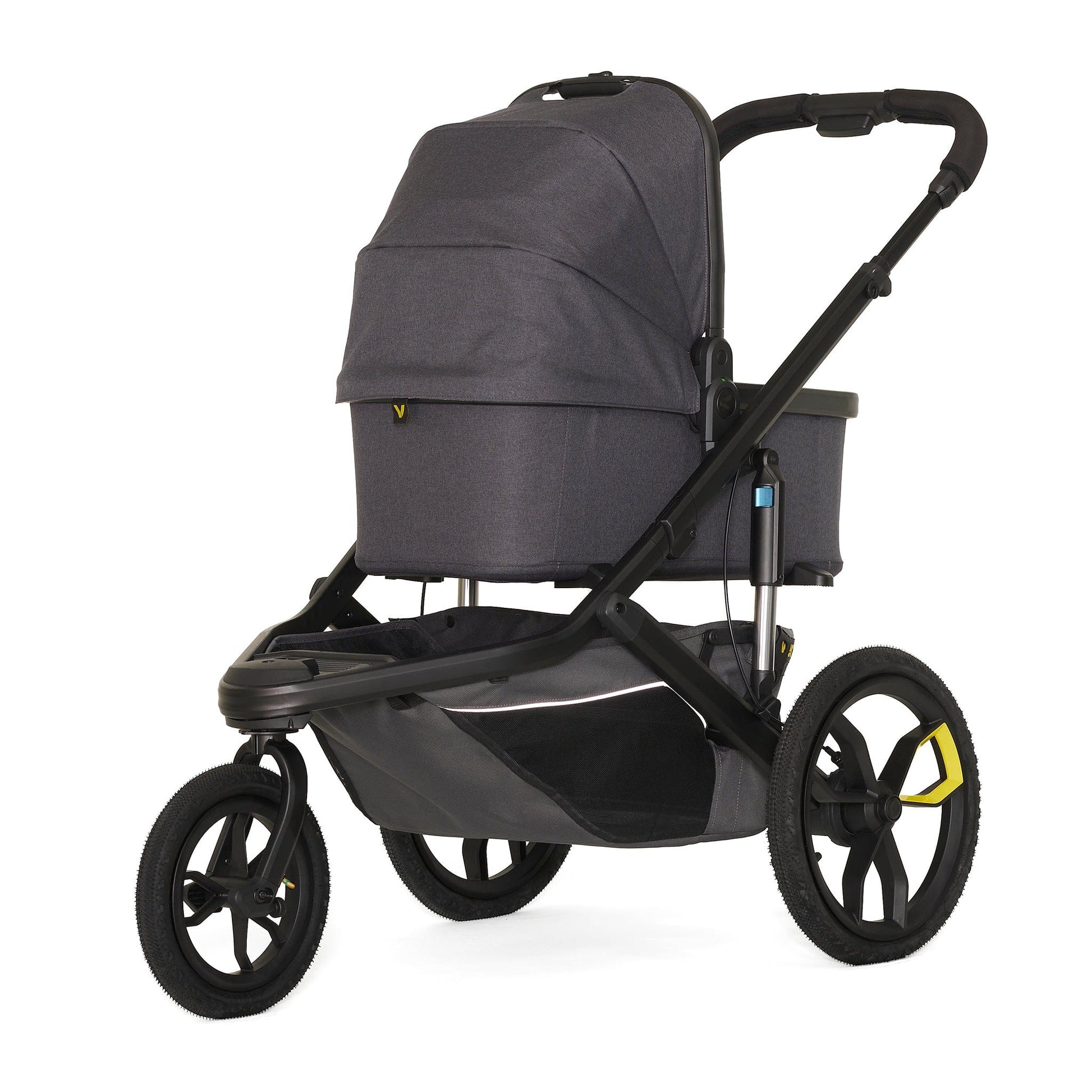 Veer Switch&Jog Luxe Stroller with Neoprene Kit + Bassinet Bundle - Rose Quartz - BOX-SNJ-NEO-RQTZ-SBAS-RQTZ