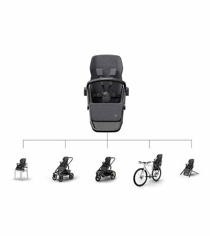 Veer Switch&Roll Double Stroller + Bassinet Bundle - DBL-SBSEAT-SBROLL-SBAS