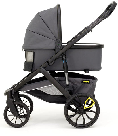 Veer Switch&Roll Double Stroller + Bassinet Bundle - DBL-SBSEAT-SBROLL-SBAS