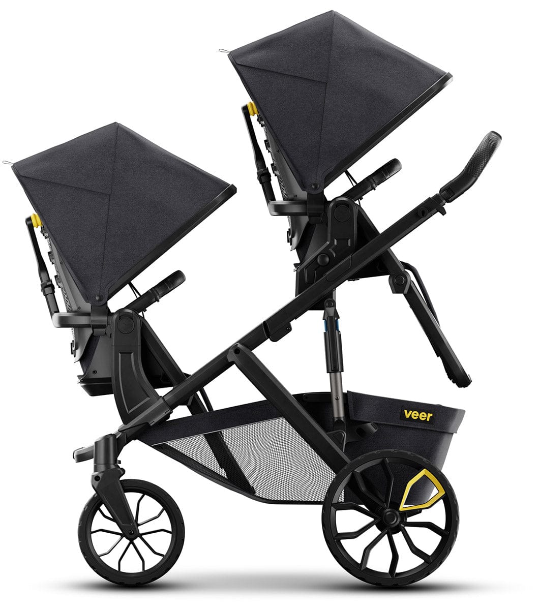 Veer Switch&Roll Double Stroller Bundle - DBL-SBSEAT-SBROLL