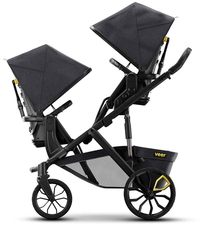 Veer Switch&Roll Double Stroller Bundle - DBL-SBSEAT-SBROLL