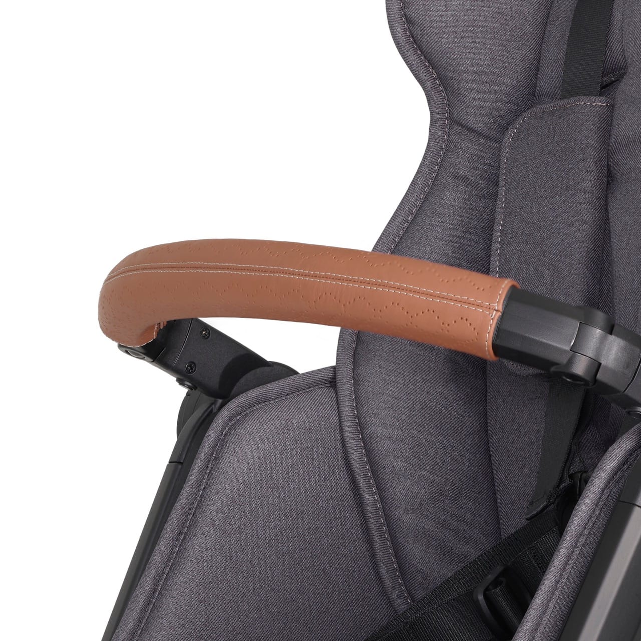 Veer Switch&Roll Luxe Single-to-Double Stroller Bundle with Leather Kit - Black Onyx (One Box) - BOX-SNR-LEA-BONX