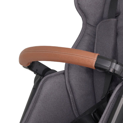 Veer Switch&Roll Luxe Single-to-Double Stroller Bundle with Leather Kit - Black Onyx (One Box) - BOX-SNR-LEA-BONX