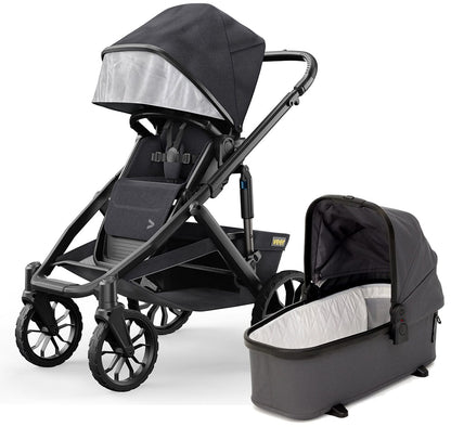 Veer Switch&Roll Single-to-Double Stroller + Bassinet Bundle - BUN-SNR-BAS