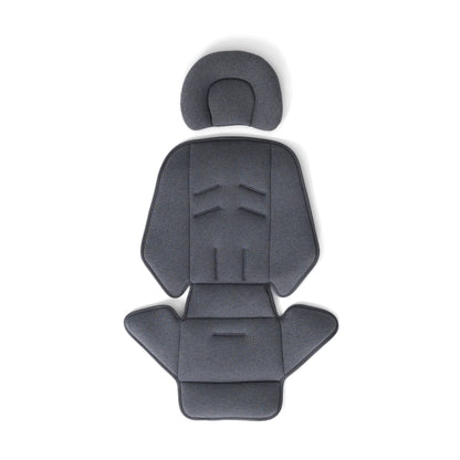 Veer grey stroller seat liner and head support