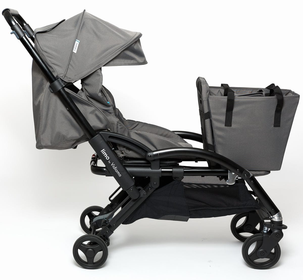 Vidiamo Limo Stroller - Carbon Grey
