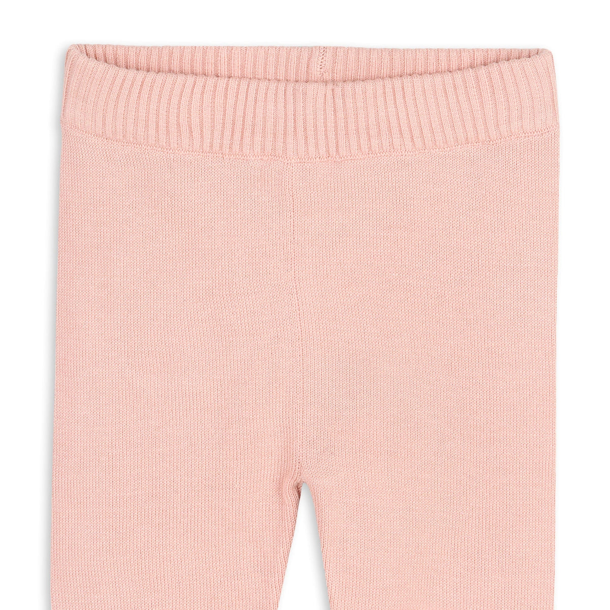 Viverano Organics Milan Knit Baby Pocket Pants - Blush, 6-12M
