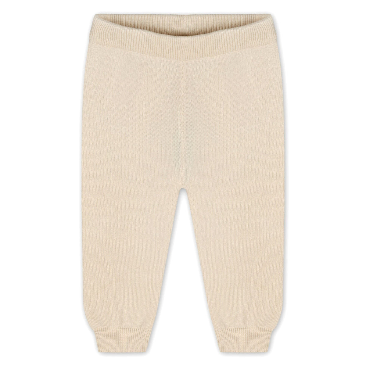 Viverano Organics Milan Knit Baby Pocket Pants - Cream, 3-6M