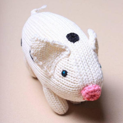Estella Spring Baby Pig Rattle Baby Toy