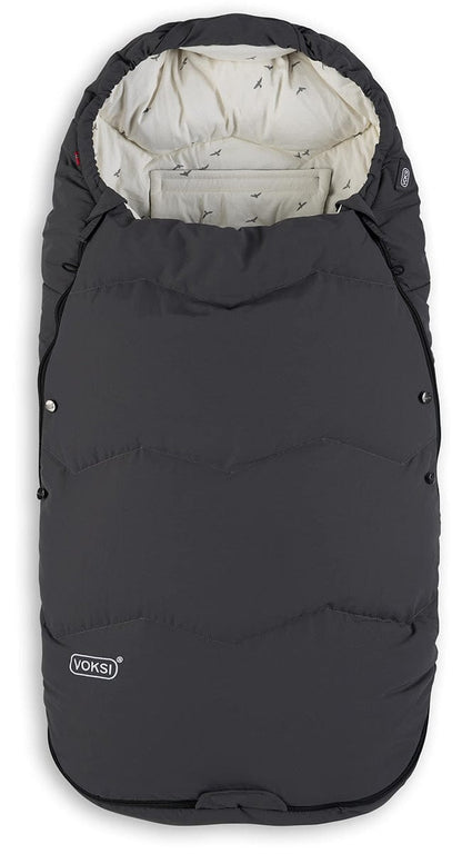 Voksi Explorer Footmuff - Grey / Flying