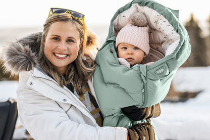 Voksi Urban Footmuff - Black / Cream