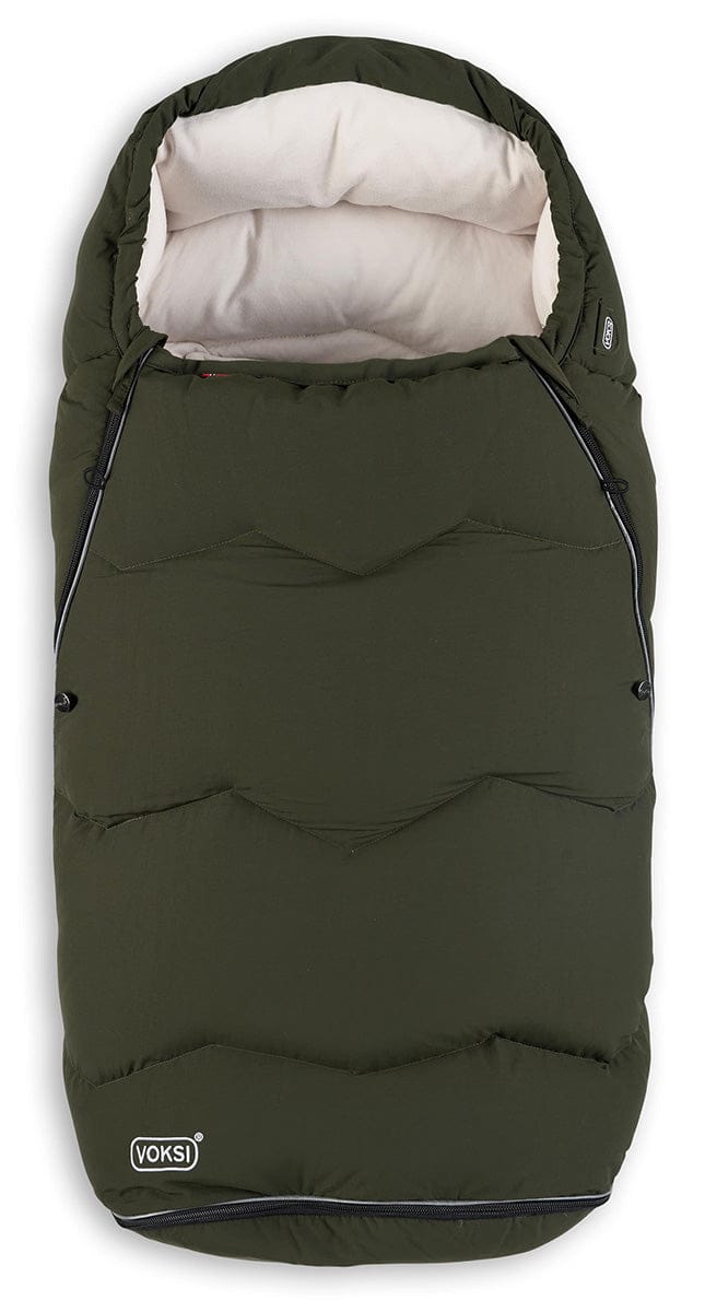 Voksi Urban Footmuff - Pine Green / Cream