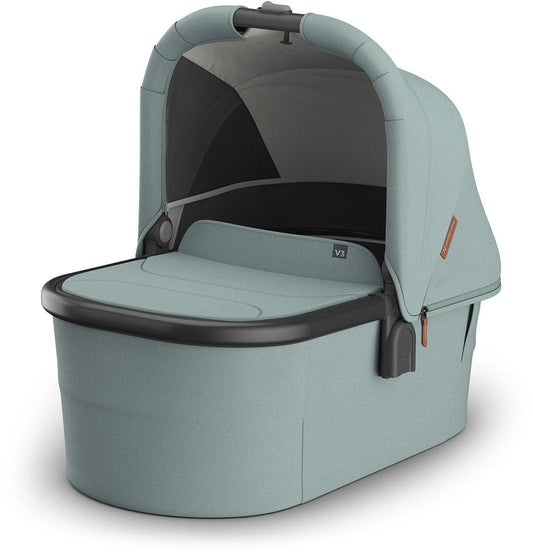 UPPAbaby OPEN BOX Bassinet V3 - Kenzi (Mystic Aqua / Carbon Frame) - 0903-BAS-NA-KNZ-ob