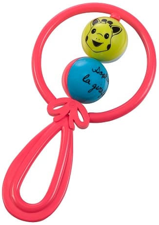 Vulli Sophie la Giraffe 2-Ball Rattle (Colors Vary) - 200149-12