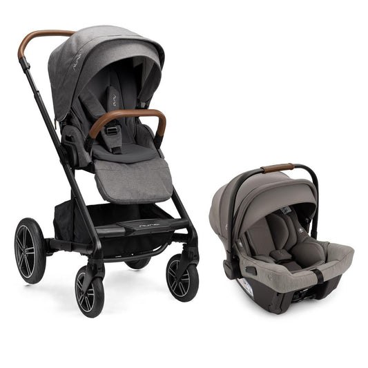 Nuna MIXX next + PIPA urbn Baseless Infant Car Seat Travel System - Granite