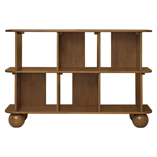 Babyletto Crosby Open Bookcase - Natural Walnut - M31811NL