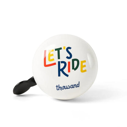 Thousand Jr Bicycle Bell - Let's Ride - 1100504429
