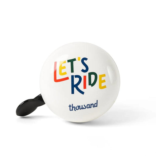 Thousand Jr Bicycle Bell - Let's Ride - 1100504429