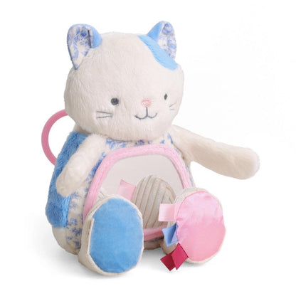 Itzy Ritzy Itzy Bitzy Mirror Kitty Tummy Time Sensory Toy