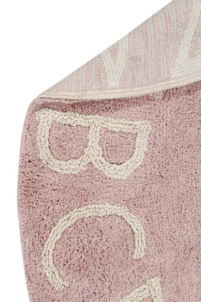 Lorena Canals Round Rug - ABC - Vintage Nude/Natural (5') - C-ABC-VNN