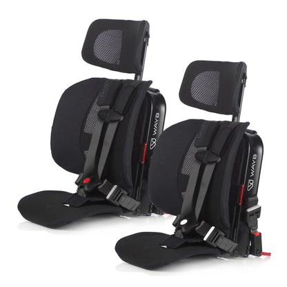 WAYB Pico Forward Facing Travel Car Seat - Jet (2 Pack Bundle) - CSTPI-JT-002-2-PK
