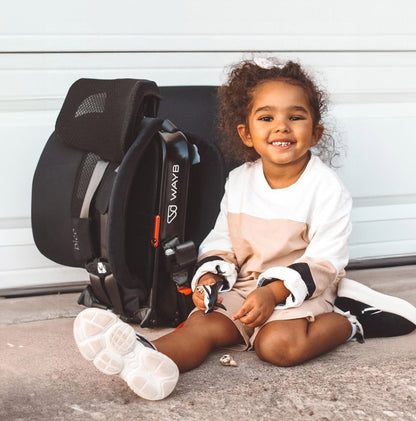 WAYB Pico Forward Facing Travel Car Seat - Midnight (2 Pack Bundle) - CSTPI-MS-002-2-PK