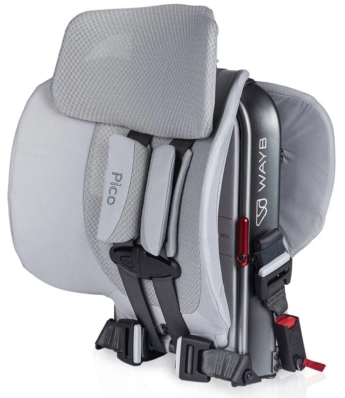 WAYB Pico Forward Facing Travel Car Seat + Travel Bag - Slate