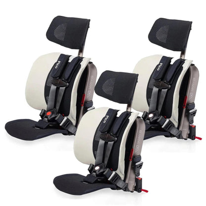 WAYB Pico Forward Facing Travel Car Seat - Stardust (3 Pack Bundle) - CSTPI-SD-002-3-PK