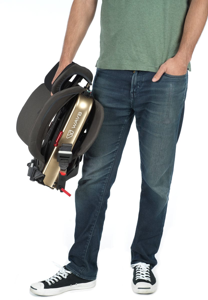 WAYB Pico Forward Facing Travel Car Seat + Travel Bag - Earth - CSTPI-ER-002-BAG