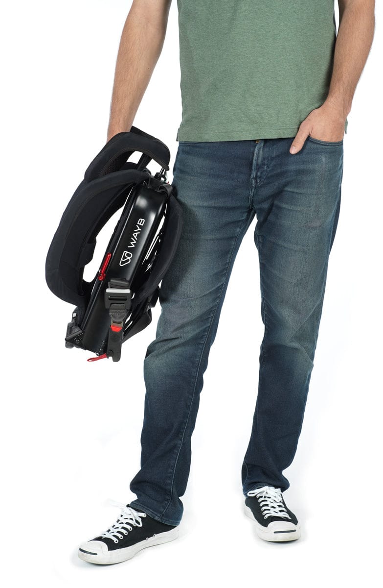 WAYB Pico Forward Facing Travel Car Seat + Travel Bag - Jet - CSTPI-JT-002-BAG