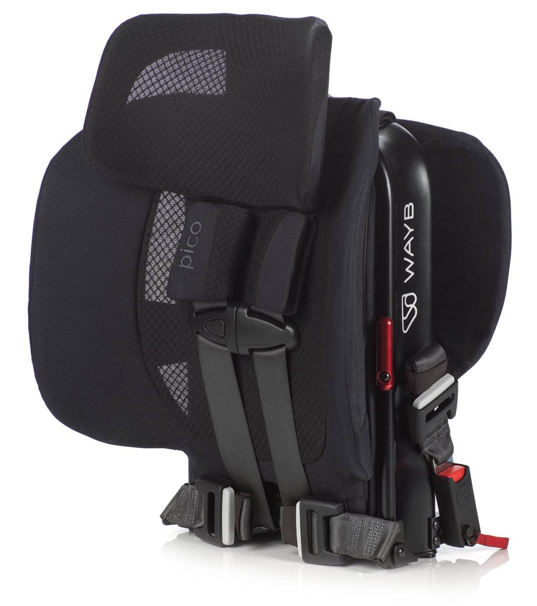 WAYB Pico Forward Facing Travel Car Seat + Travel Bag - Jet - CSTPI-JT-002-BAG