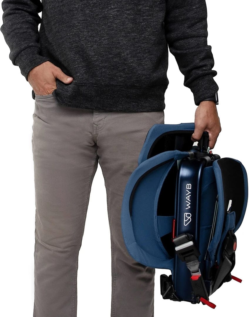 WAYB Pico Forward Facing Travel Car Seat + Travel Bag - Midnight - CSTPI-MS-002-BAG