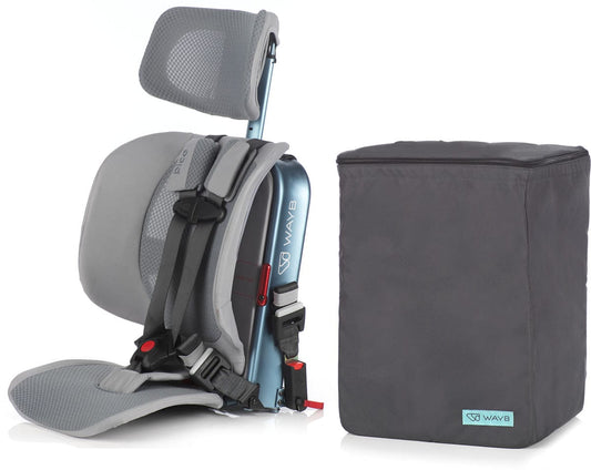 WAYB Pico Forward Facing Travel Car Seat + Travel Bag - Ocean - CSTPI-OC-002-BAG