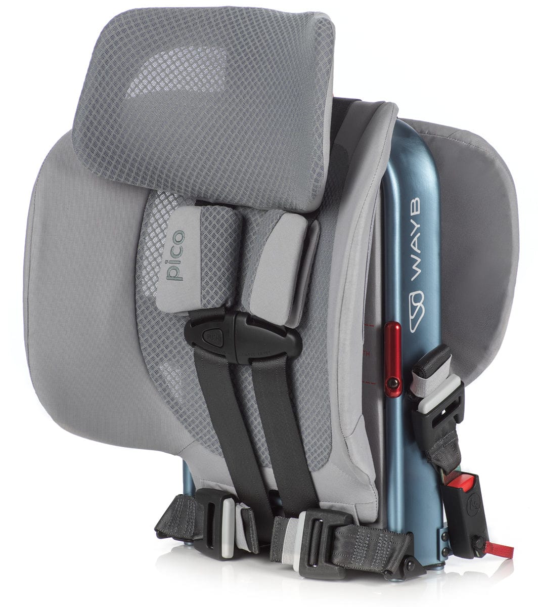 WAYB Pico Forward Facing Travel Car Seat + Travel Bag - Ocean