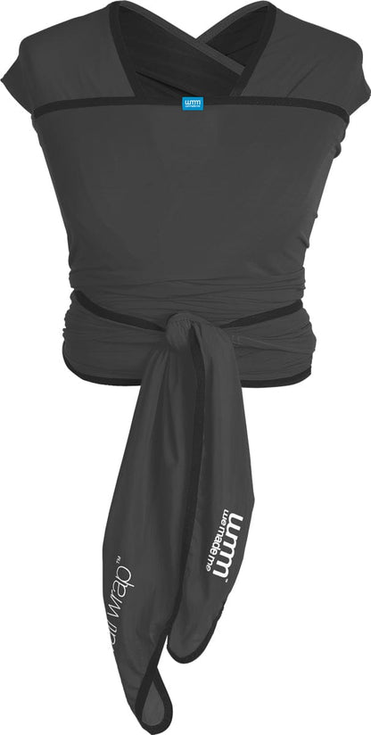 We Made Me Flow Wrap Baby Carrier - Charcoal Grey - 20093