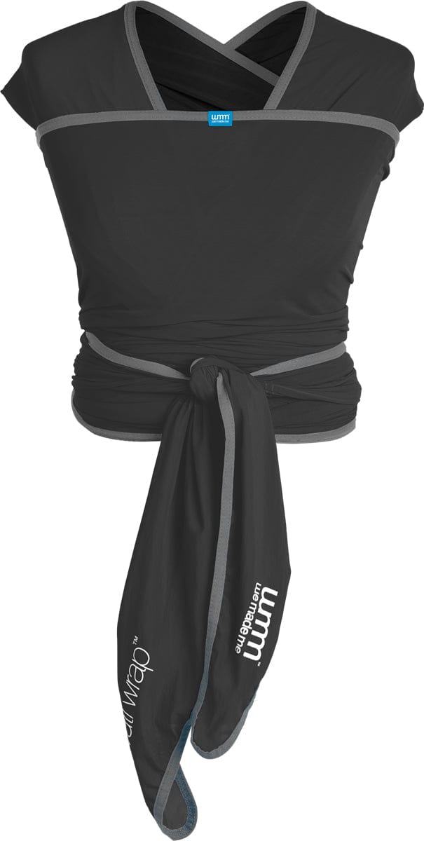 We Made Me Flow Wrap Baby Carrier - Midnight Black - 20092