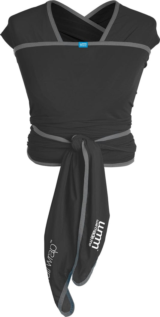 We Made Me Flow Wrap Baby Carrier - Midnight Black - 20092