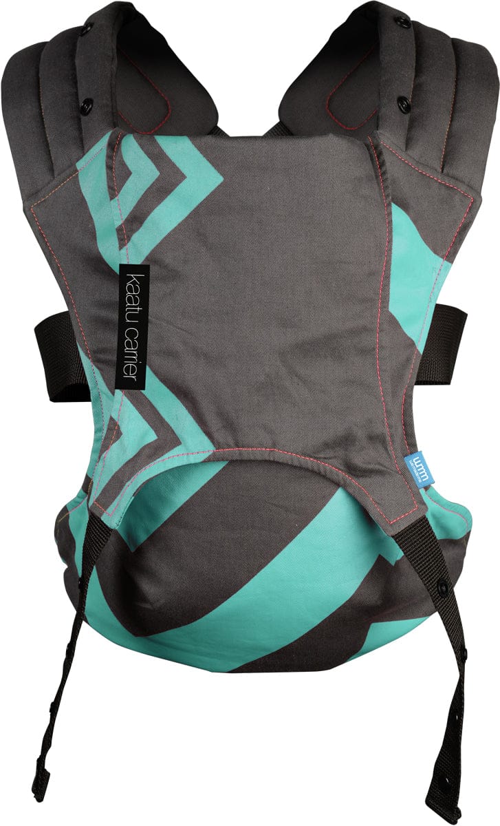 We Made Me Venture 2 in 1 Baby Carrier - Mint Grey Black Zigzag - 20113