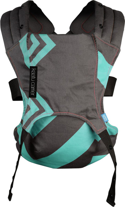 We Made Me Venture 2 in 1 Baby Carrier - Mint Grey Black Zigzag - 20113