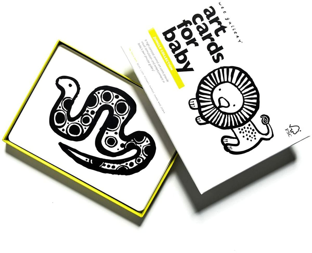 Wee Gallery Art Cards for Baby - Jungle Collection - WG105