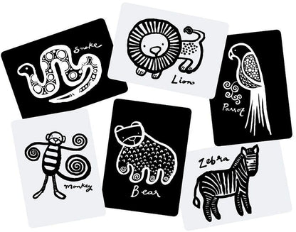 Wee Gallery Art Cards for Baby - Jungle Collection - WG105