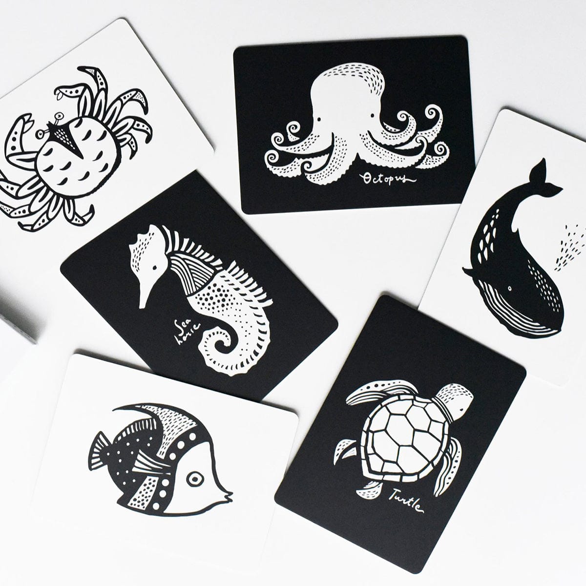 Wee Gallery Art Cards for Baby - Ocean Collection - WG115