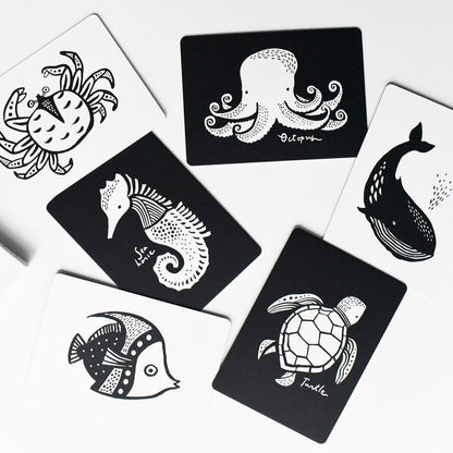 Wee Gallery Art Cards for Baby - Ocean Collection - WG115