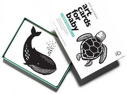 Wee Gallery Art Cards for Baby - Ocean Collection - WG115