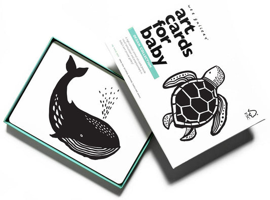 Wee Gallery Art Cards for Baby - Ocean Collection - WG115